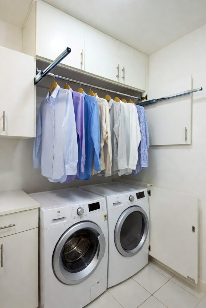 Idea #11: Install Pull-Out Hanging Rods