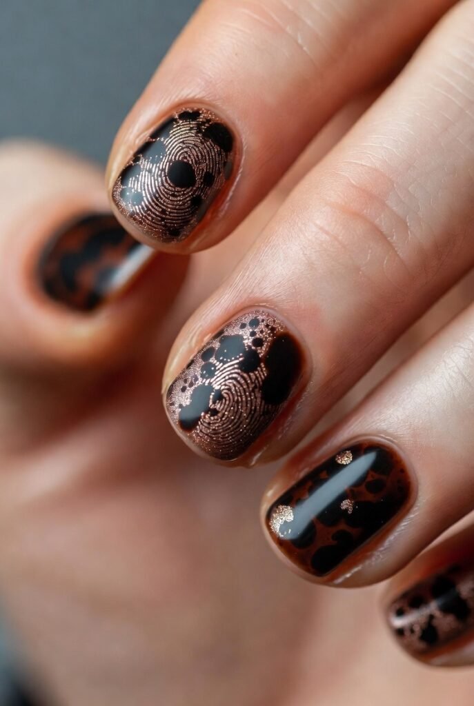 Fingerprint-Style Speckles
