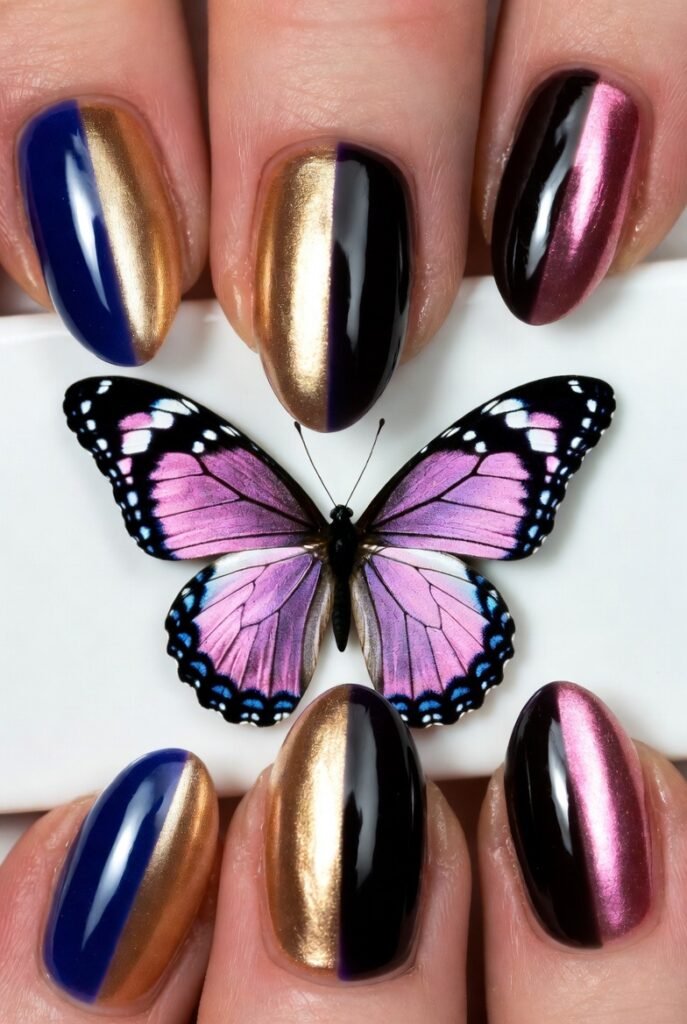 Dual-Tone Split Wings