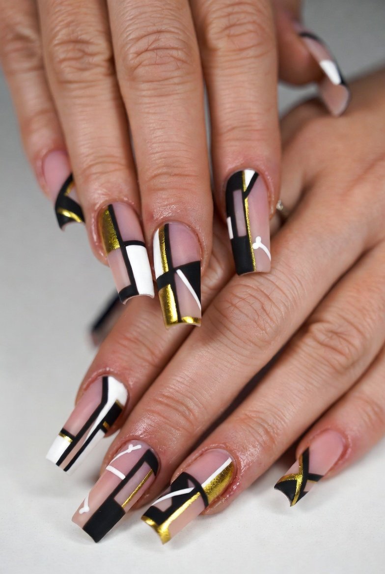 A beautifully curated collection of 16 stunning press on nail designs showcasing effortless salon-quality style from bold geometric patterns and delicate floral botanicals to seamless ombré gradients holographic chrome finishes jeweled embellishments and seasonal themes offering endless inspiration for elevating your everyday look with perfectly polished and long-lasting press on nails.