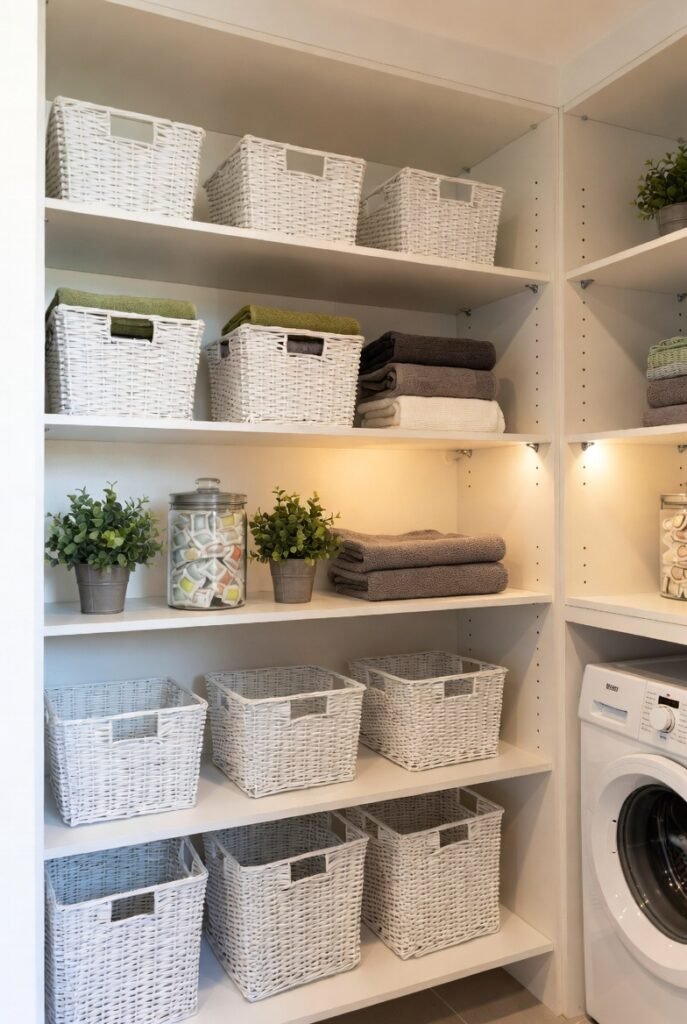 Idea #8: Use Open Shelving for Pretty Storage