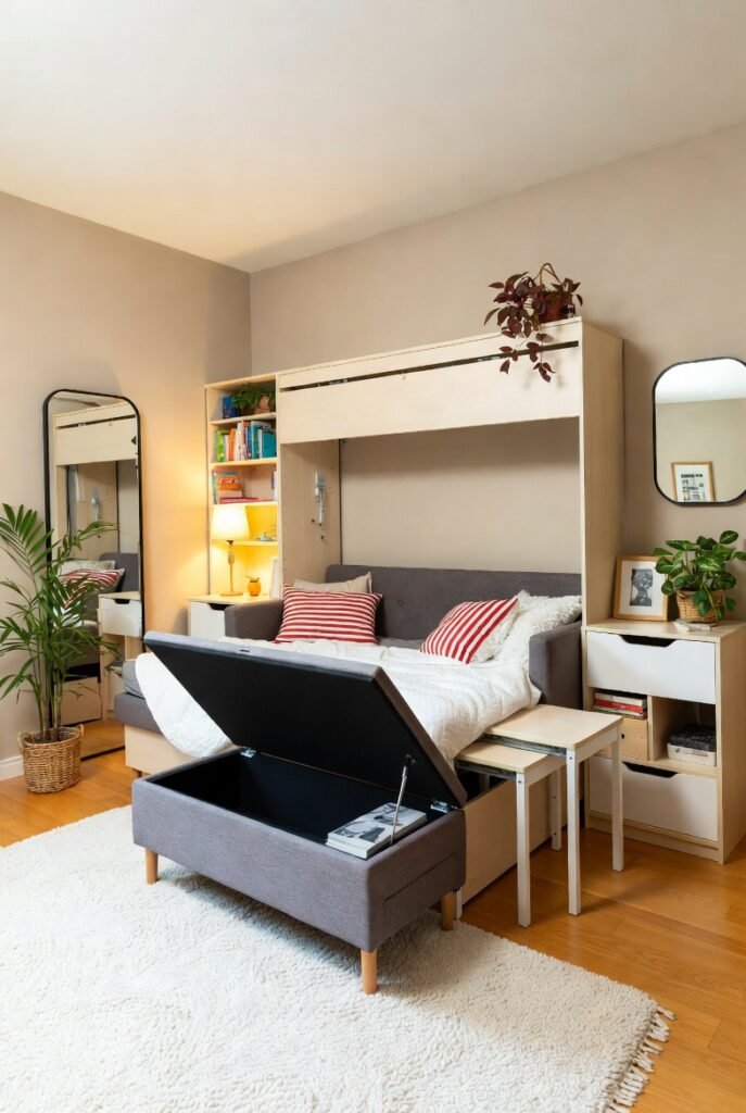 3. Invest in Space-Saving Furniture That Works Double Duty