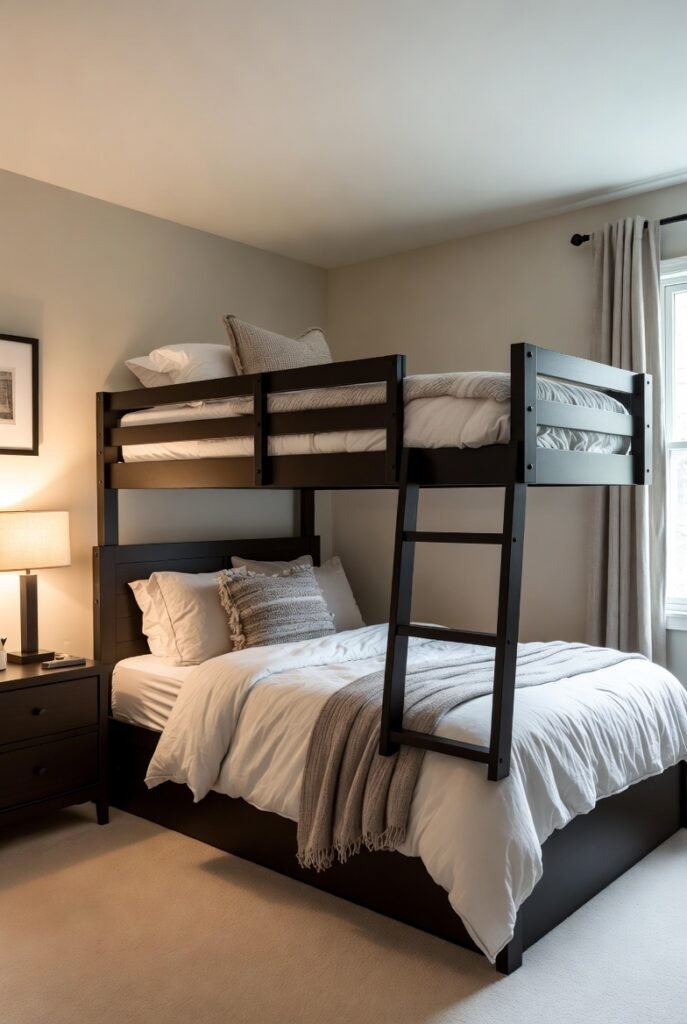 2. Twin-Over-Full Bunk Bed (The Guest Room Hero)