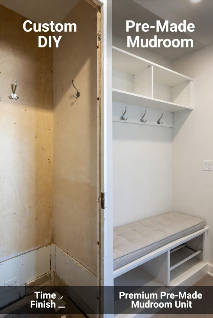 Why Buying a Pre-Made 12 Mud Room is Better Than DIY
