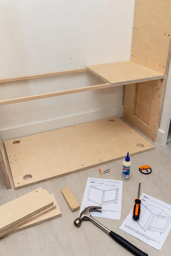 Step 3: Assemble the Base (The Bench)