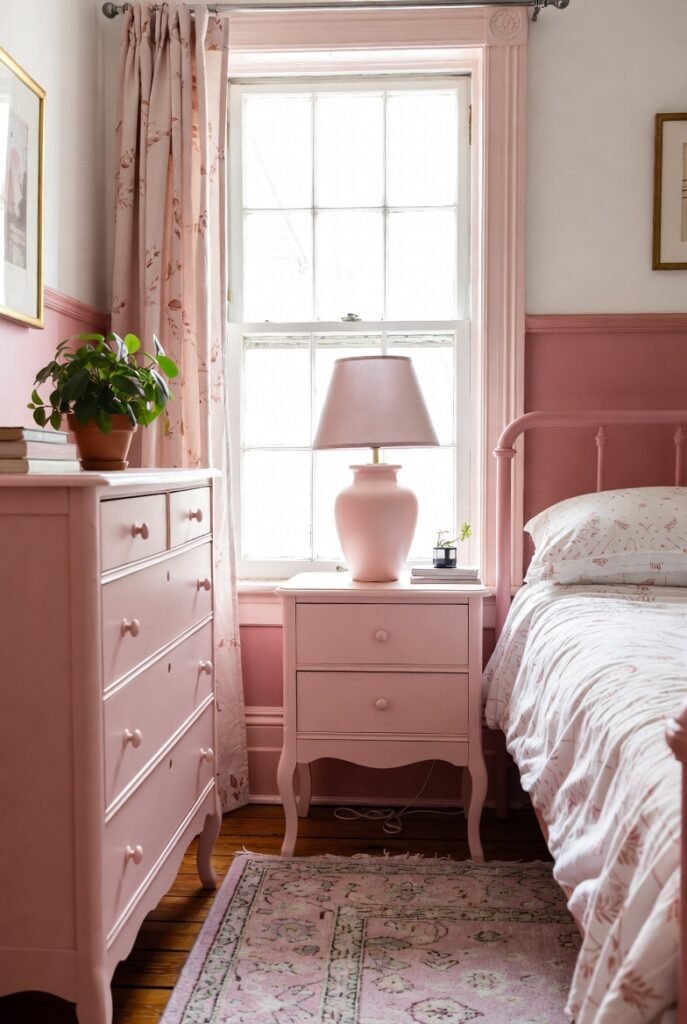 18. Painted Pink Furniture (Upcycling)