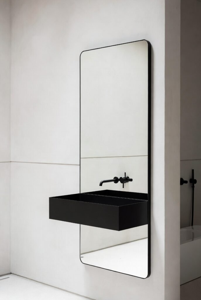 4. The Slim Black Metal Frame