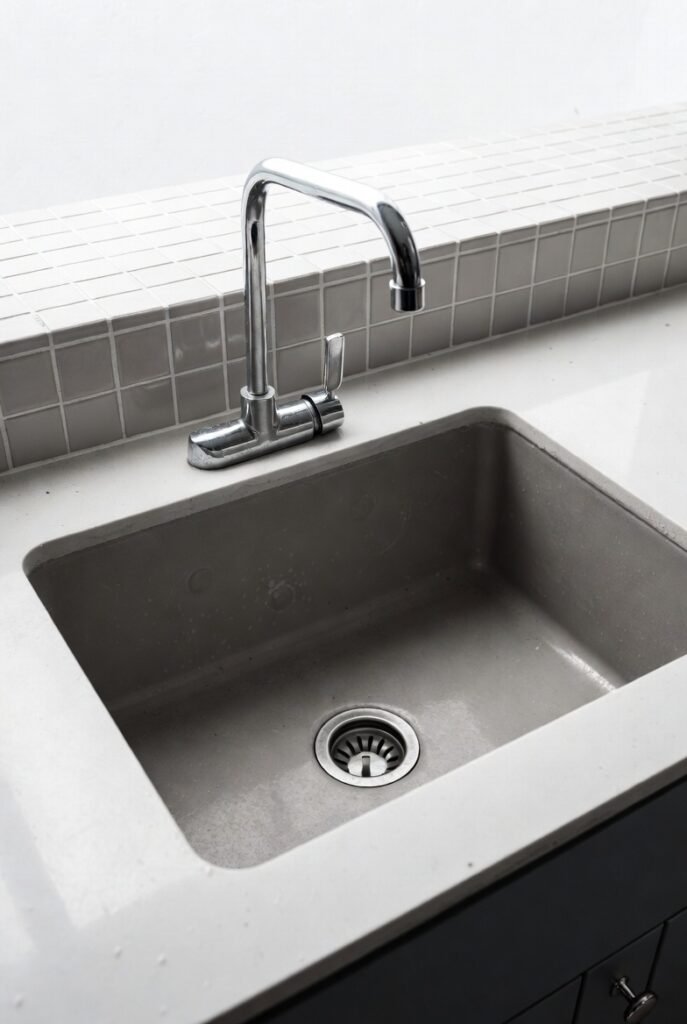 6. Solid Surface – The Seamless Wonder
