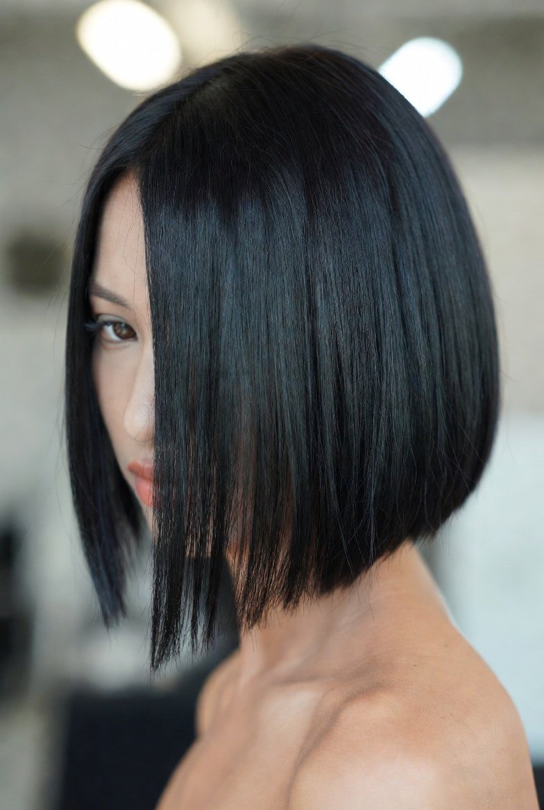 A beautifully curated collection of 20 effortless and stylish low maintenance haircut ideas showcasing a confident woman with a perfectly executed blunt bob representing the full range of time-saving and morning-stress-free hairstyles from classic pixie cuts and French bobs to textured shags wavy mullets butterfly cuts and cropped French crops for every hair type and lifestyle.