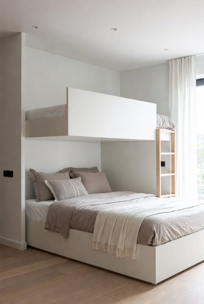 10. Low Profile Bunk Bed (For Low Ceilings)