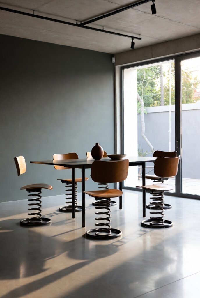 7. The Wire Mesh Chair
