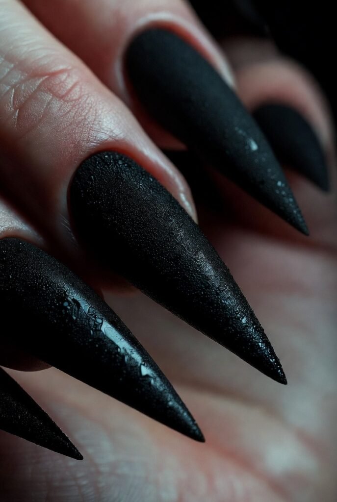 Gothic Velvet Black