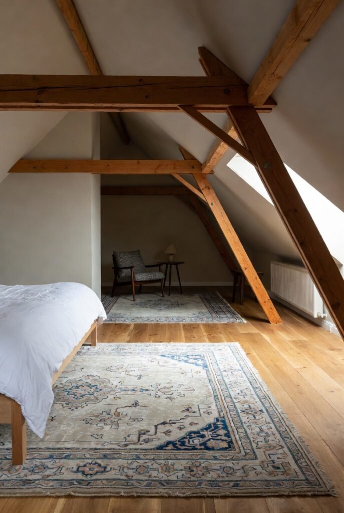 3. ✨ Create a “Sleeping Pod” Under the Eaves