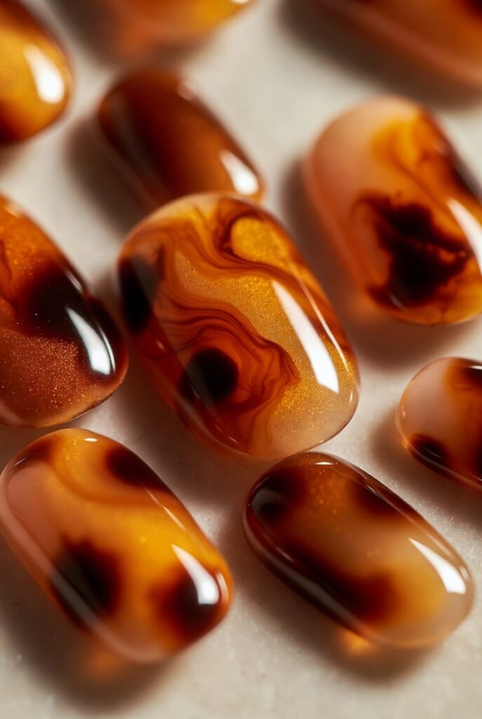 Tortoiseshell in Amber and Brown