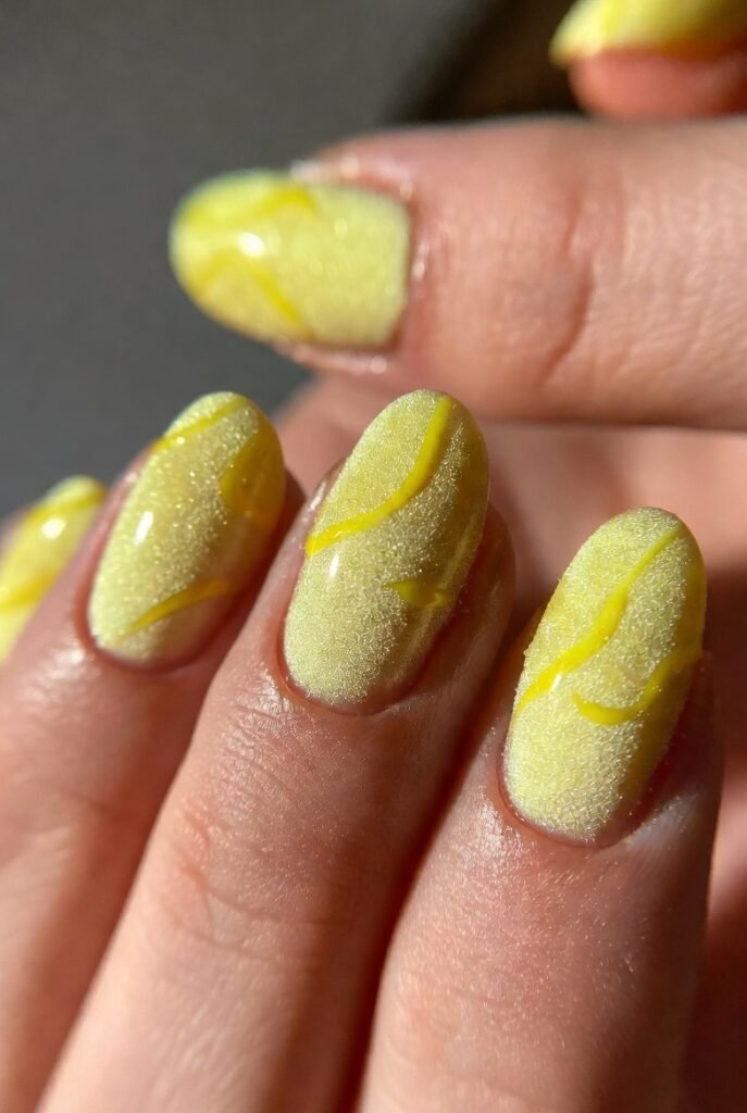 3. 18 Summer Nails Ideas in 2026: Melted Tie-Dye Swirls