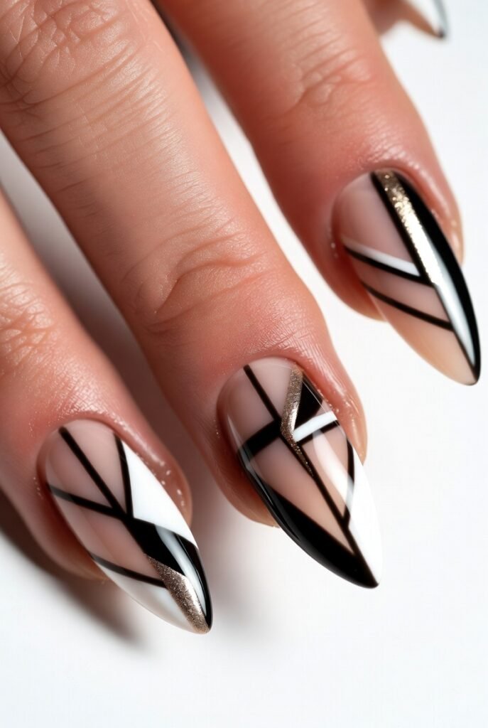 Geometric Angular Patterns for a Modern Edge
