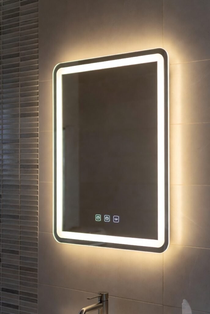 8. The Smart Mirror with Touch Controls