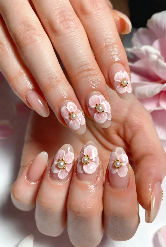 14. Pearl‑Centered Camellias