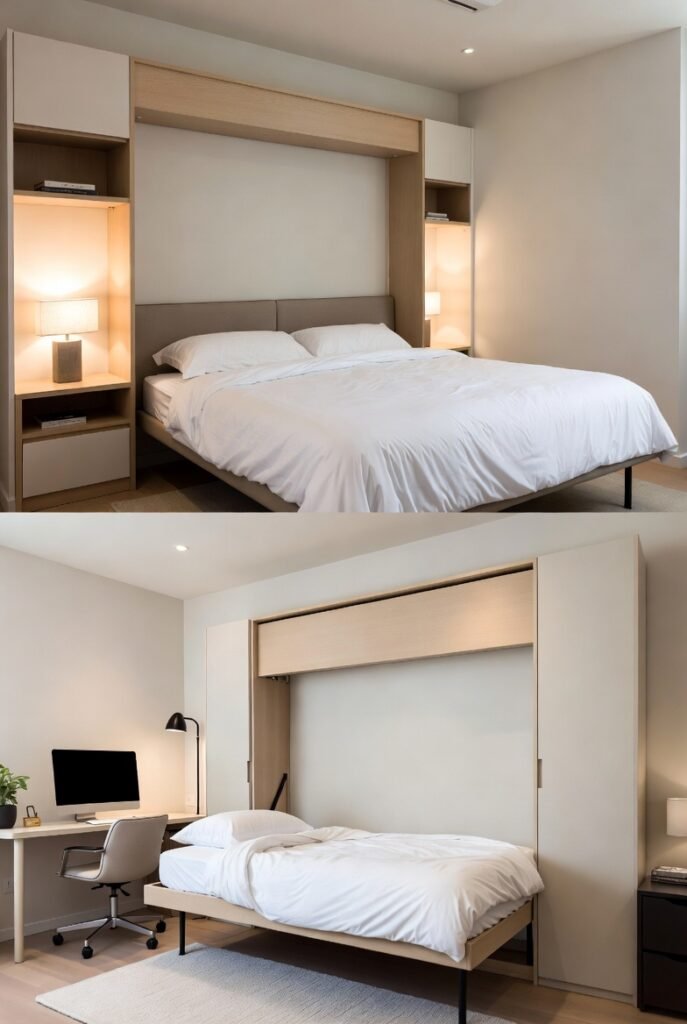 18. Paint an Accent Wall Behind Your Bed