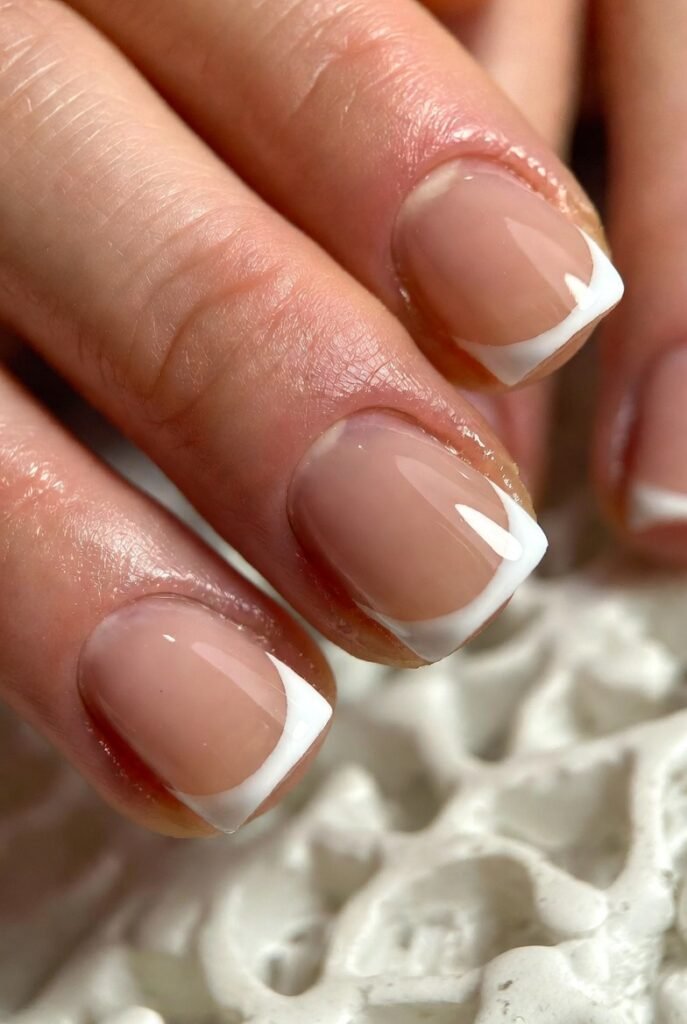 Minimalist French Micro-Tips