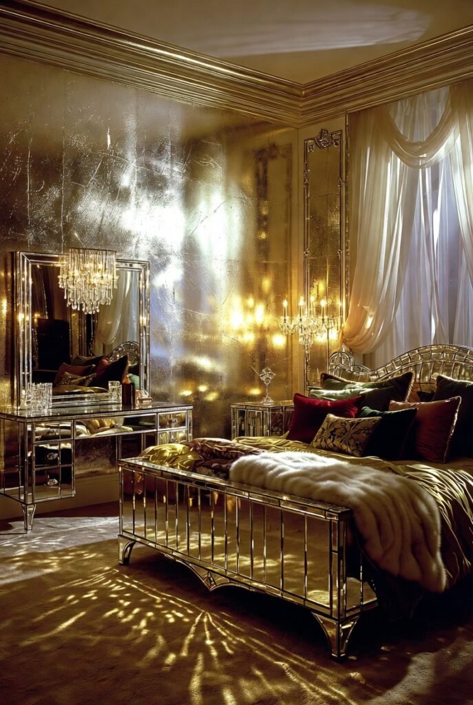 9. Chinoiserie and Toile Wallpaper for Classic Charm