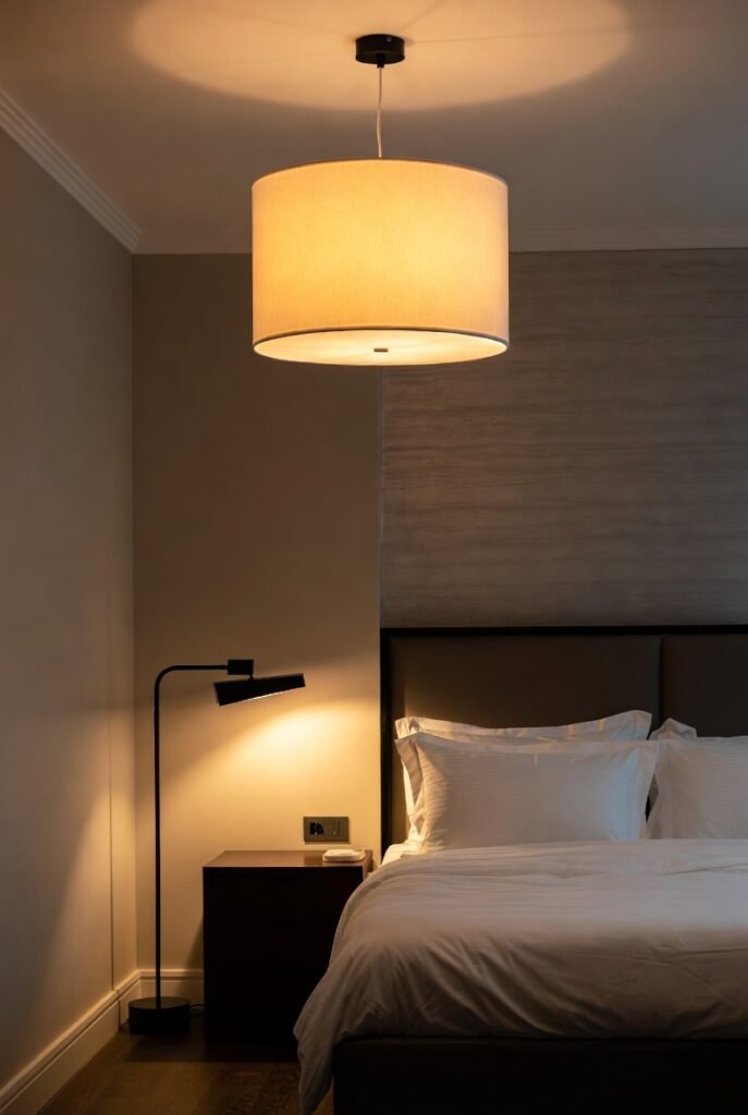 2. Invest in a Statement Headboard (Even If the Bed Frame Is Cheap)