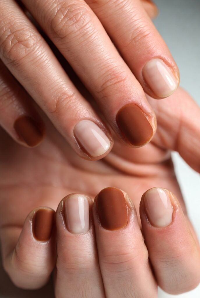 8. Use Matte and Glossy Texture Pairing