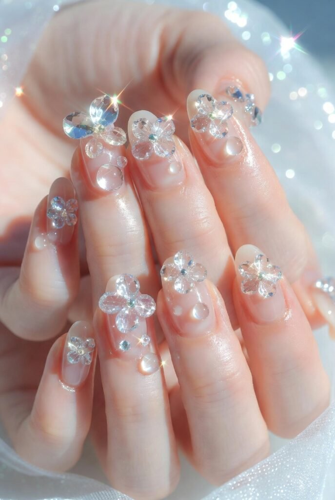 17. Crystal Dewdrop Flowers