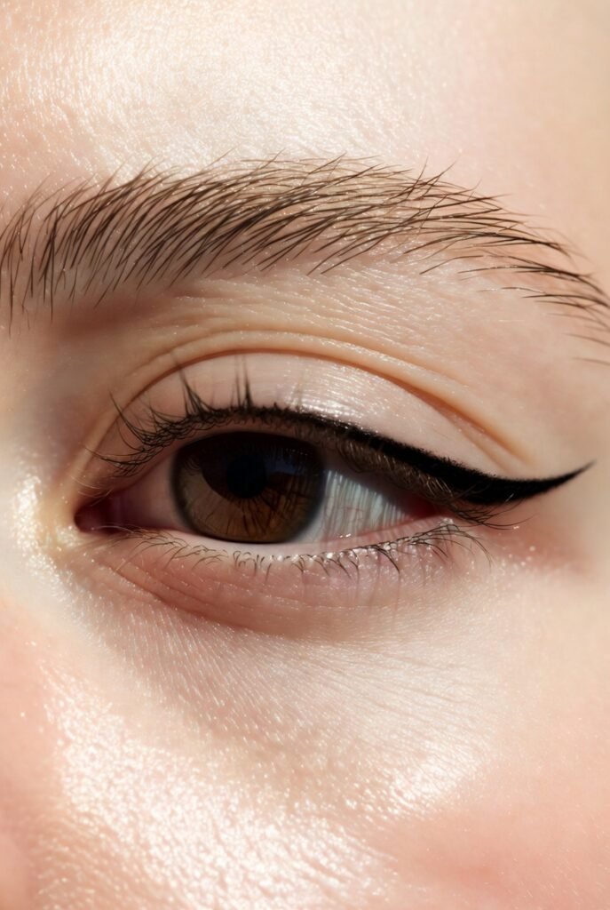 8. Floating Crease Eyeliner: Editorial, Dramatic, and Sharp