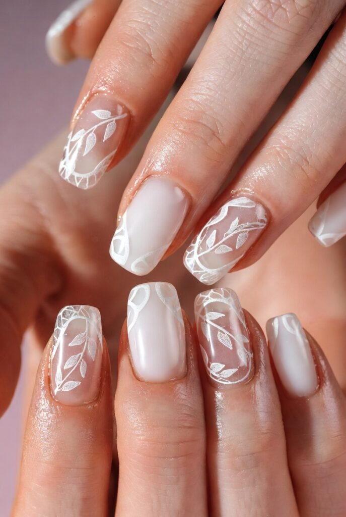 Negative Space Lace Vine