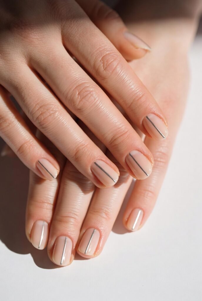 10. Apply Thin Vertical Stripes to Lengthen