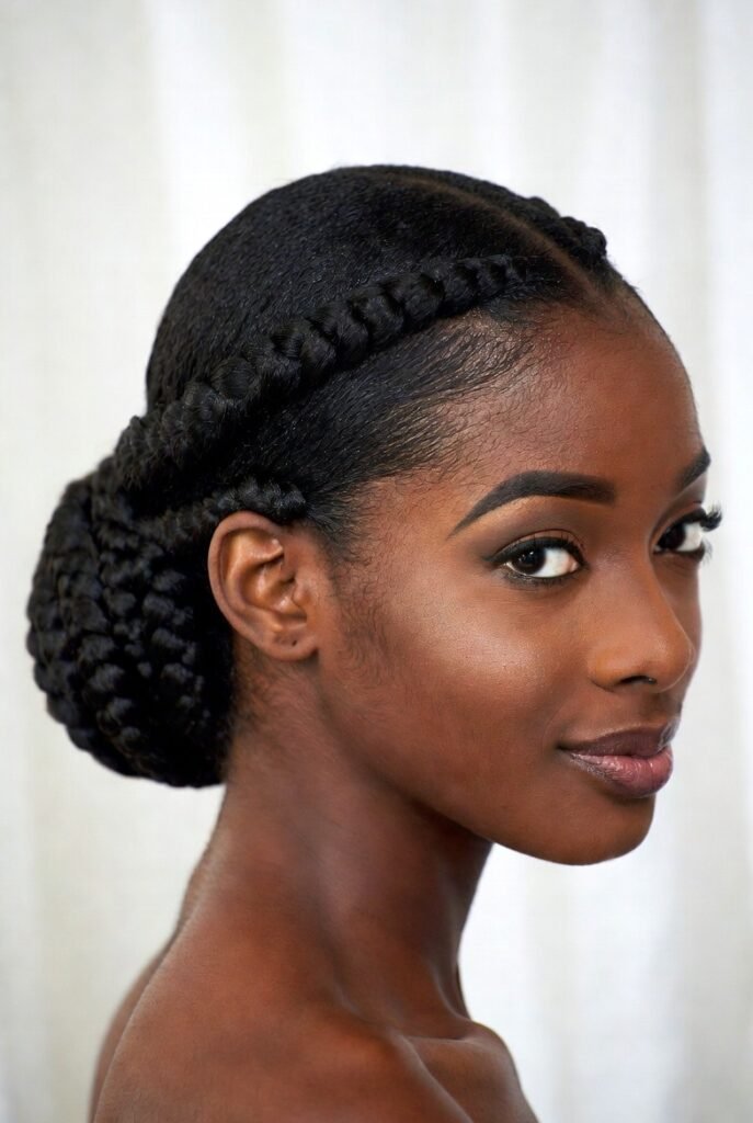 Deep Side Part with Old Hollywood Waves