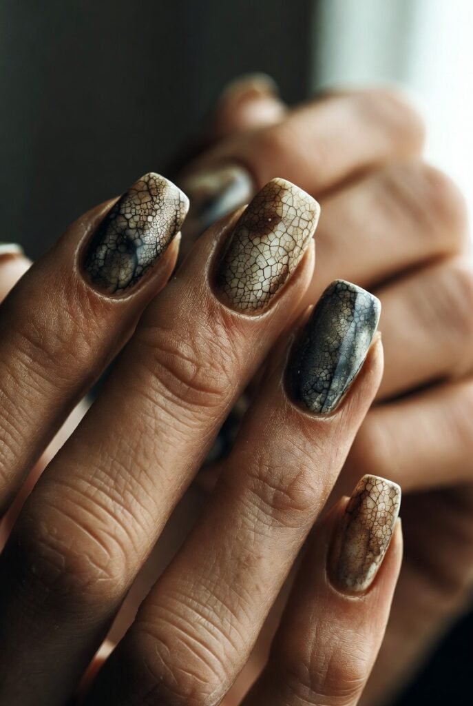 12. Crackled Earth Textures: Wabi-Sabi for Your Fingertips