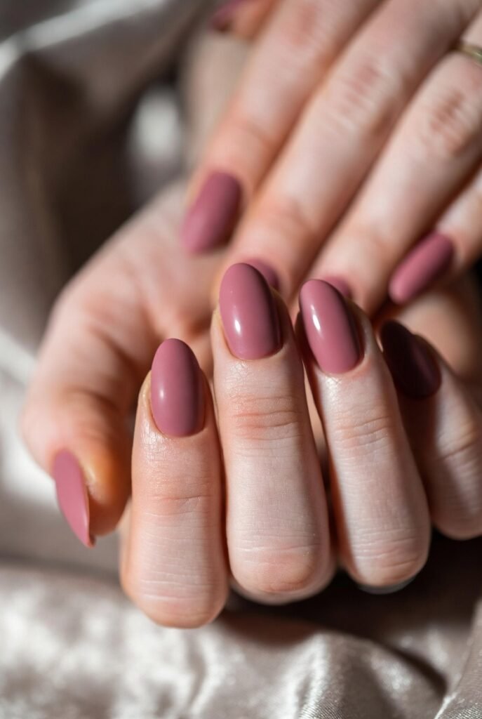 Tortoiseshell Amber Oval Nails