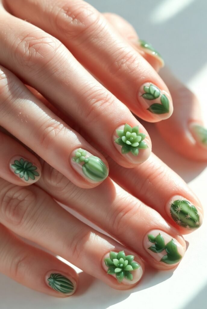 7. Succulent and Cactus Cuties