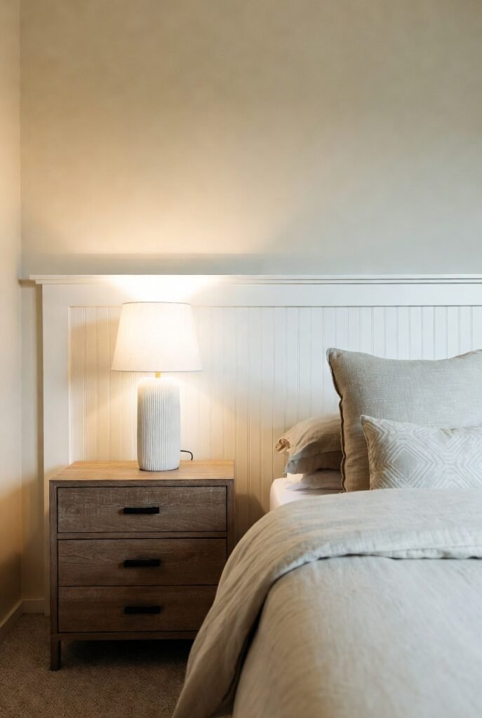Headboard Wall in the Bedroom