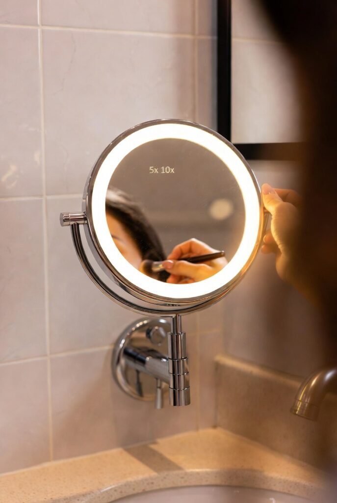 7. The Backlit LED Mirror