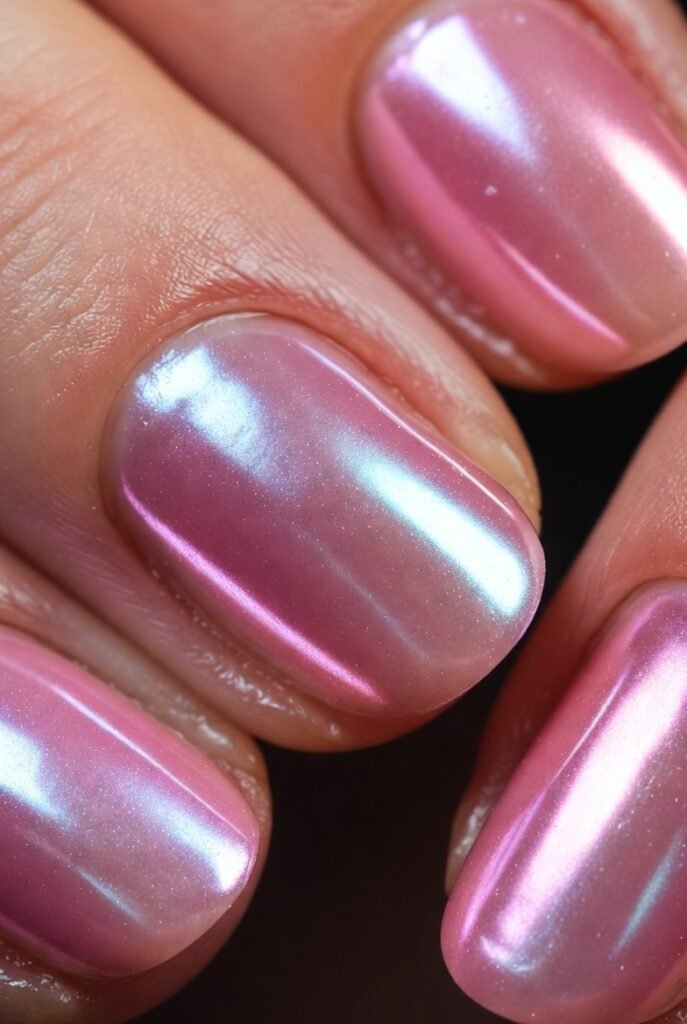 Iridescent Jelly Pink Chrome