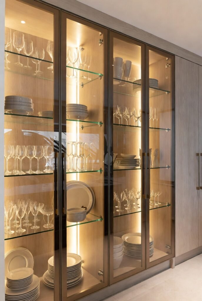 3. Beadboard Cabinets