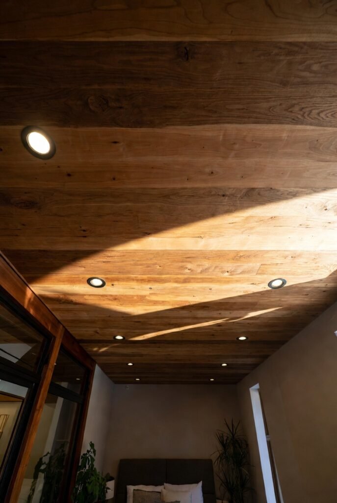 Why Choose a Wood Ceiling Bedroom Over Paint or Wallpaper?