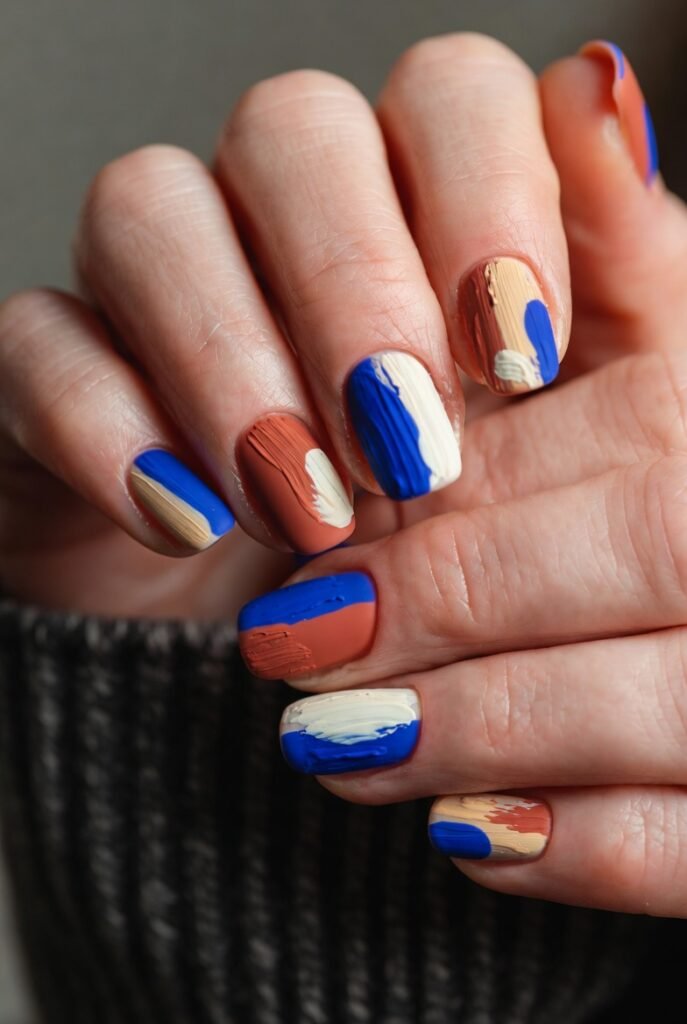 Minimalist French Tips with a Twist