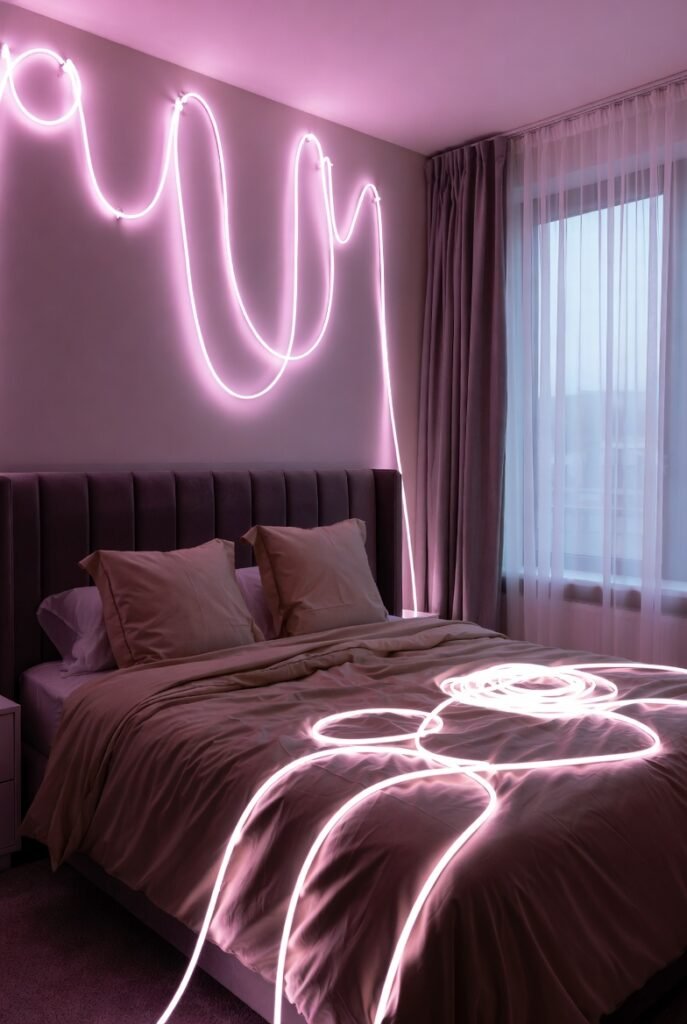 2. Neon Rope Lights (The Grown-Up Option)