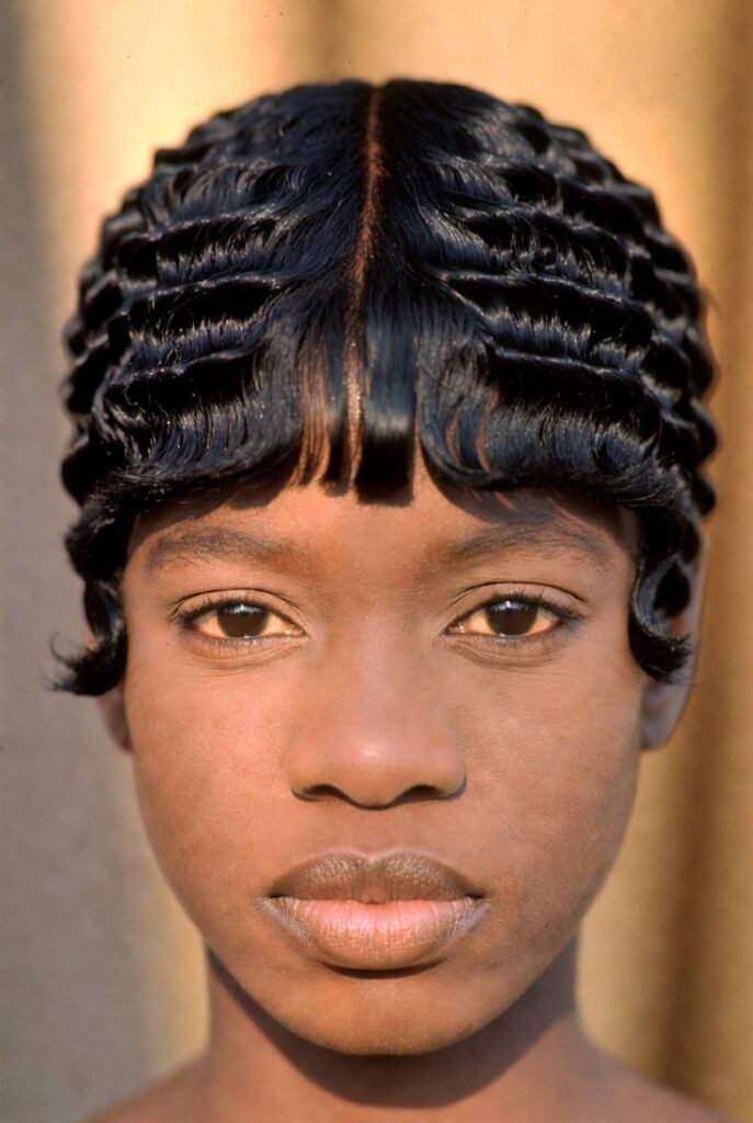 14. Crimped Bixie with Middle Part