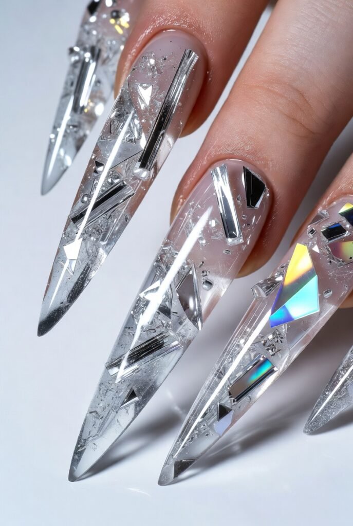 Crystalline Ice Shards