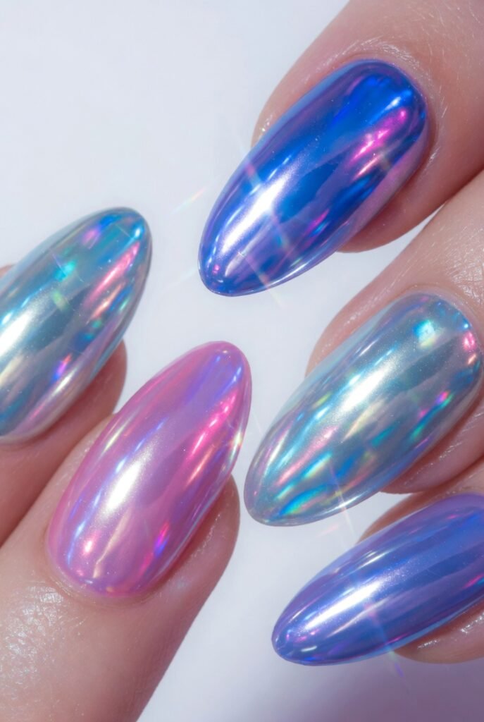 11 almond nails designs