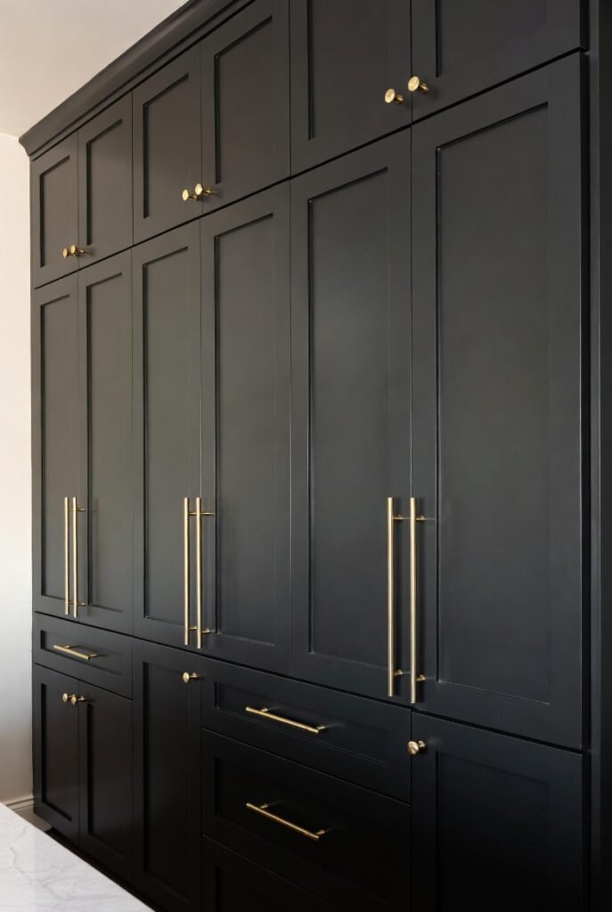8. Navy Blue Kitchen Cabinets