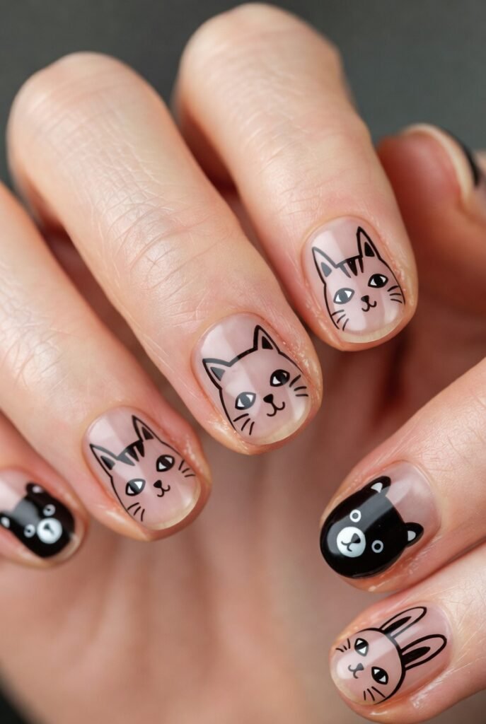 Doodle Animal Faces