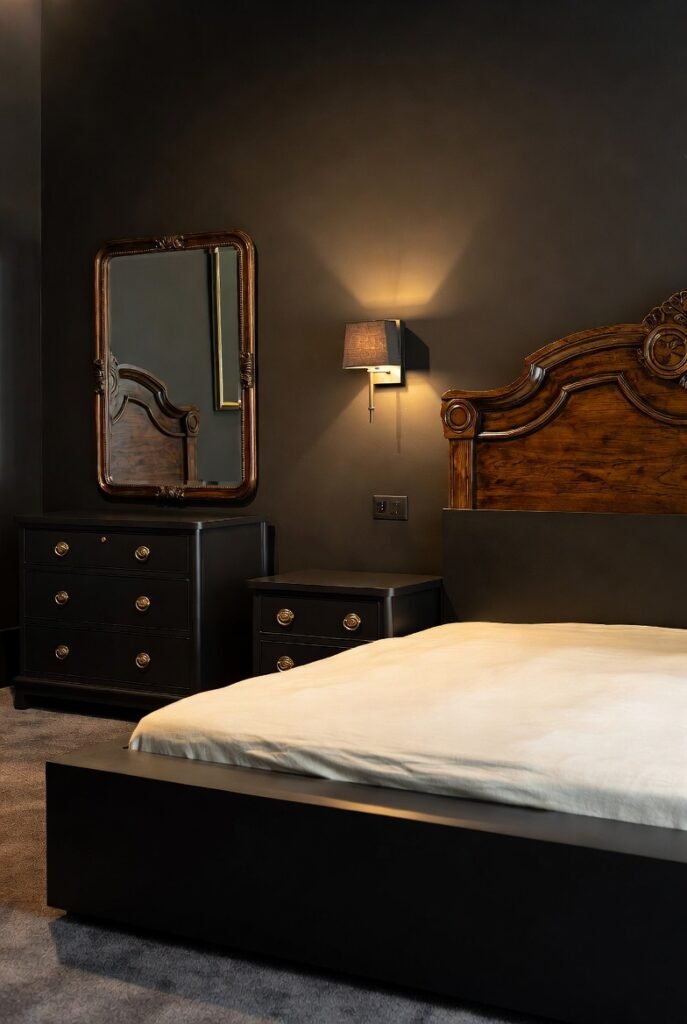 6. Add a Canopy or Bed Curtains