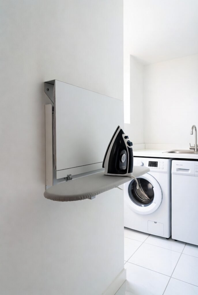 Idea #15: Install a Folding Ironing Station
