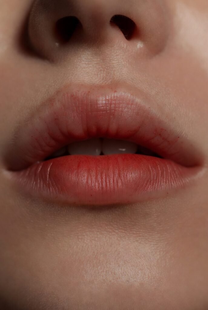 Sheer Stained Red